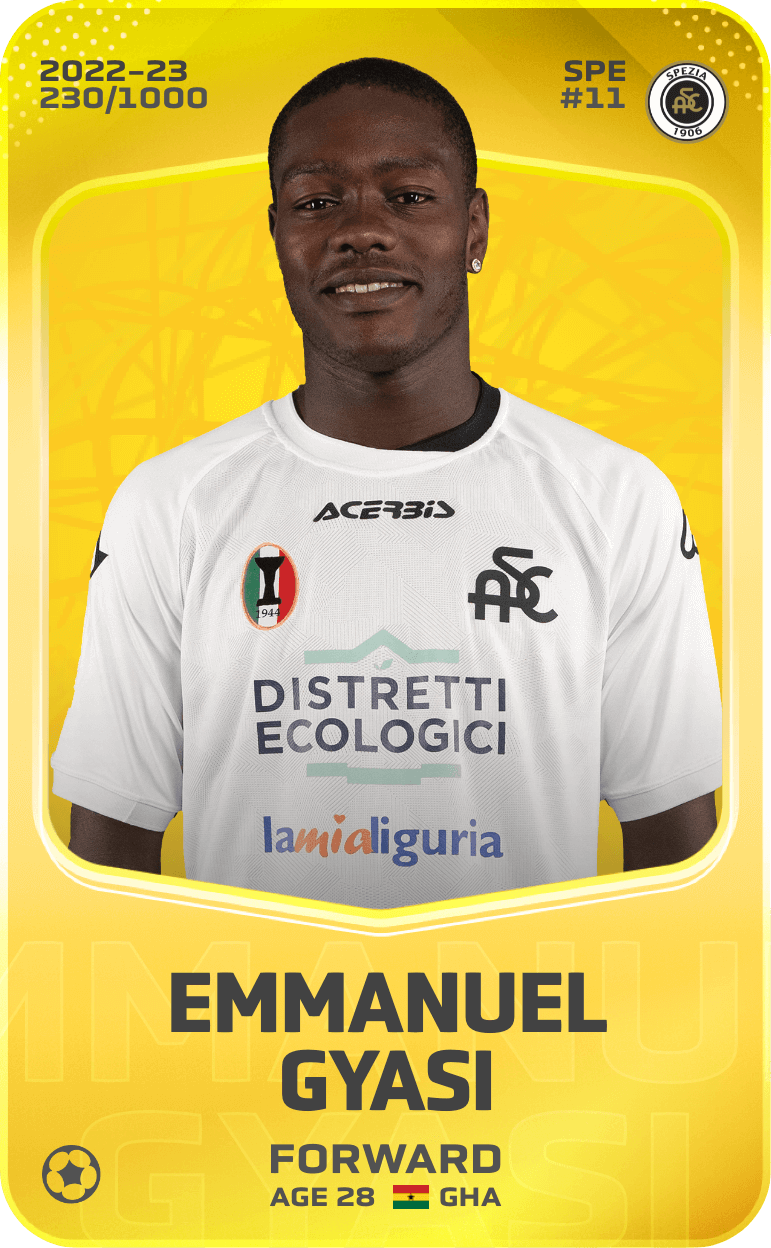 Emmanuel Gyasi 2022-23 • Limited 230/1000