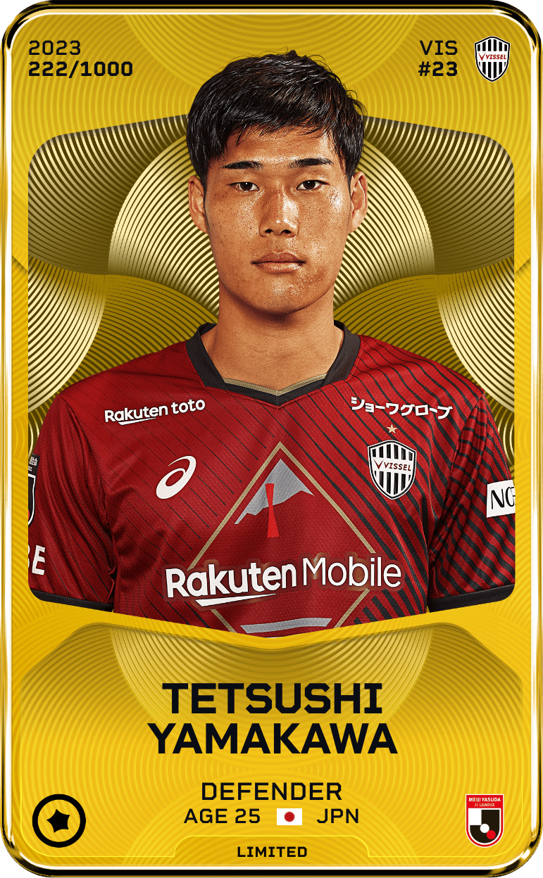 Tetsushi Yamakawa 2023-24 • Limited 222/1000