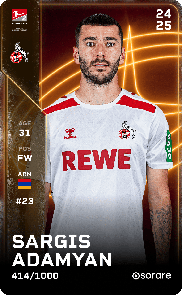 Sargis Adamyan 2024-25 • Limited 414/1000