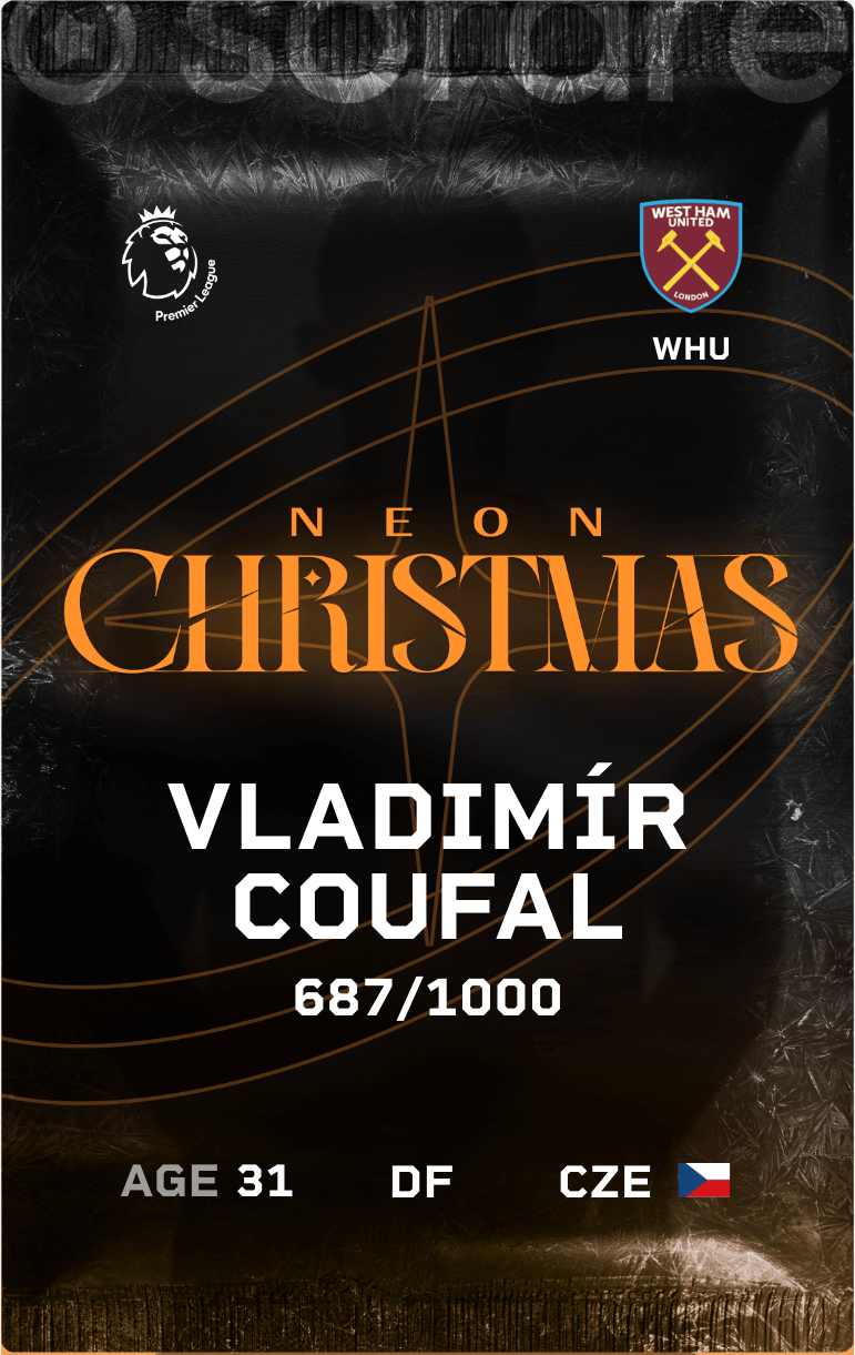 Vladimír Coufal 2024-25 • Limited 687/1000