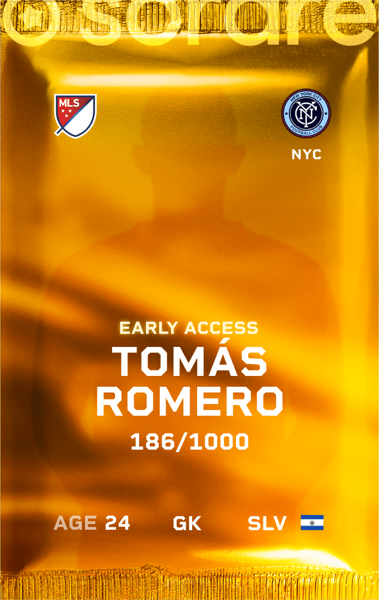 Tomás Romero 2025-26 • Limited 186/1000