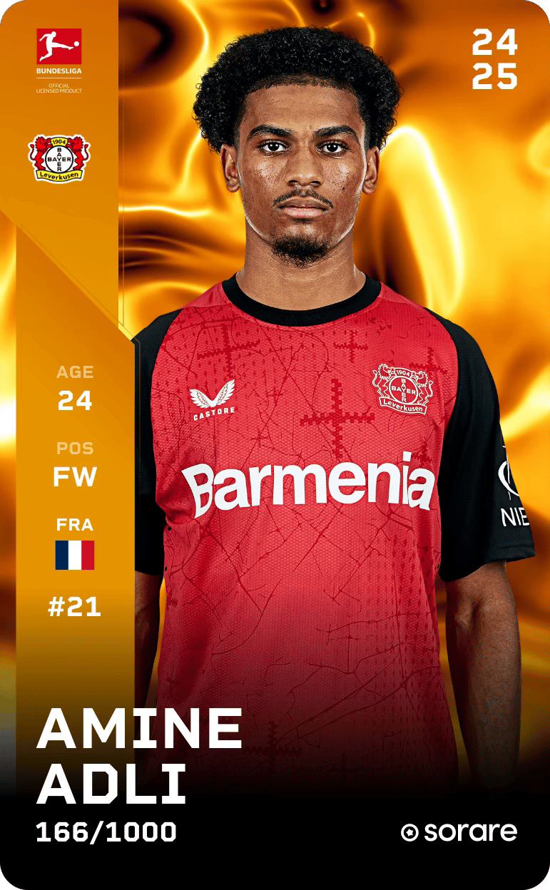 Amine Adli 2024-25 • Limited 166/1000