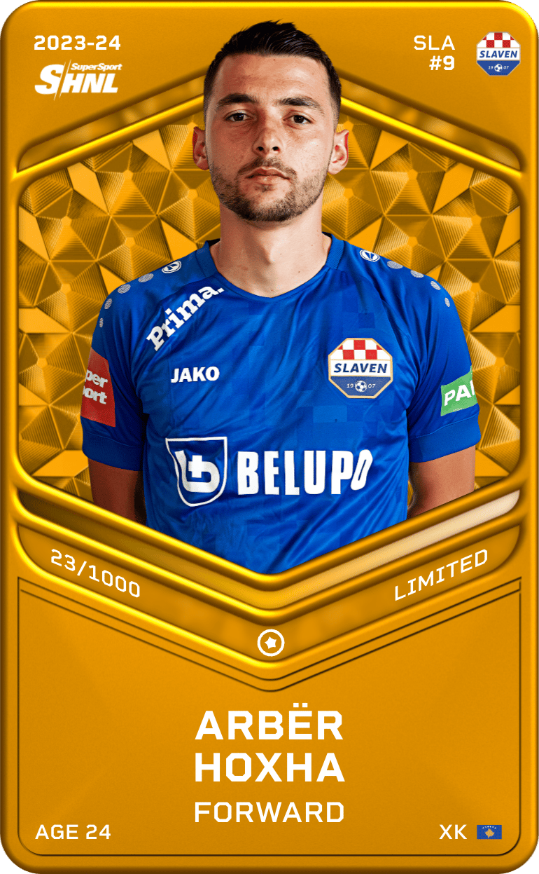 Arbër Hoxha 2023-24 • Limited 23/1000