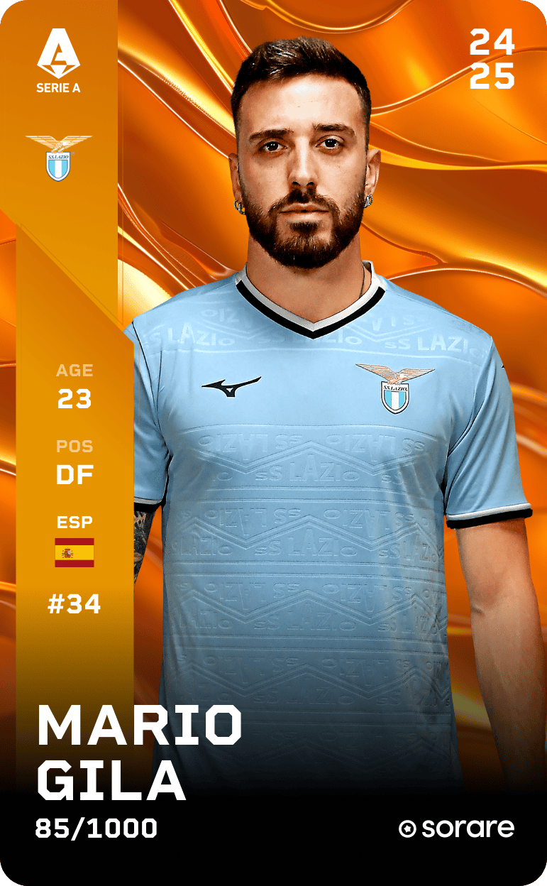 Mario Gila 2024-25 • Limited 85/1000