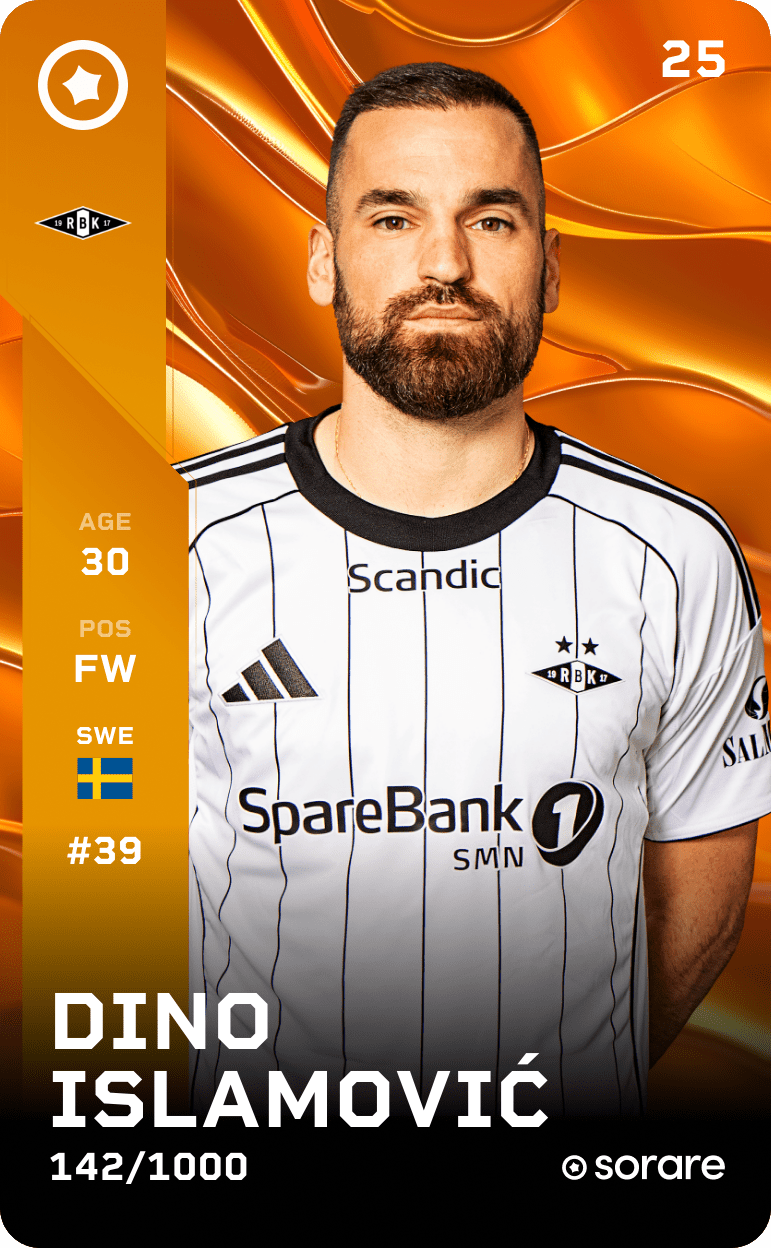 Dino Islamović 2025-26 • Limited 142/1000