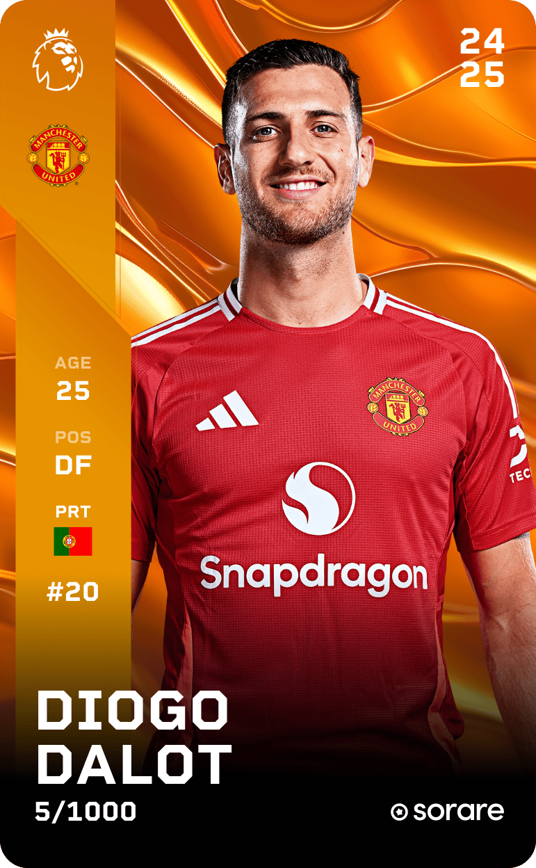 Diogo Dalot 2024-25 • Limited 5/1000