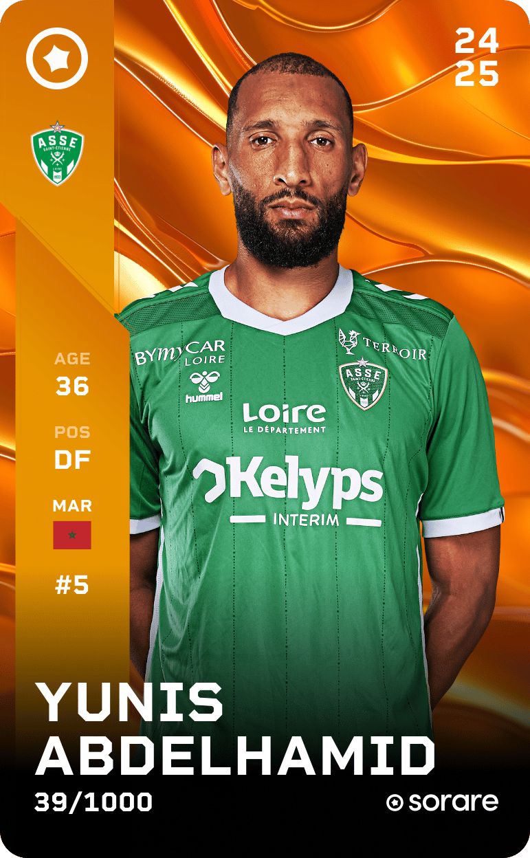 Yunis Abdelhamid 2024-25 • Limited 39/1000