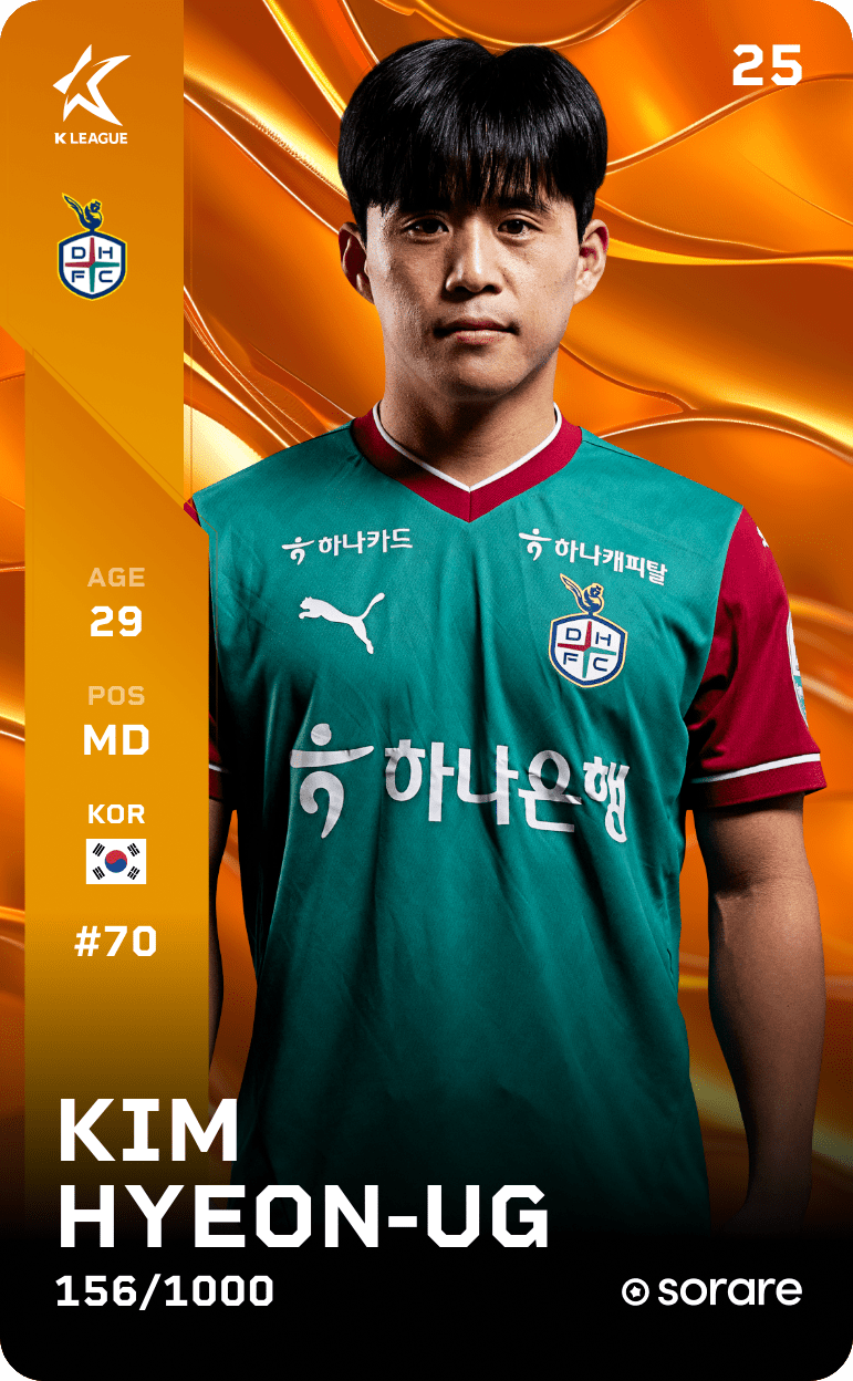 Kim Hyeon-Ug 2025-26 • Limited 156/1000