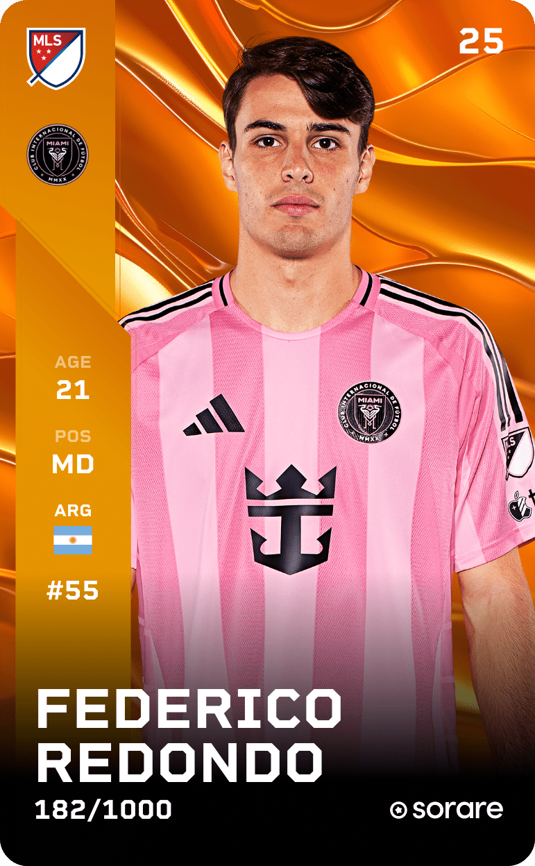 Federico Redondo 2025-26 • Limited 182/1000