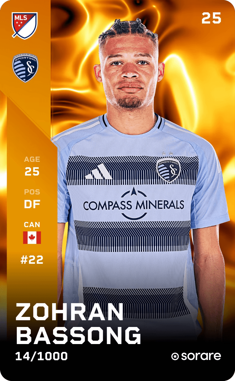 Zohran Bassong 2025-26 • Limited 14/1000
