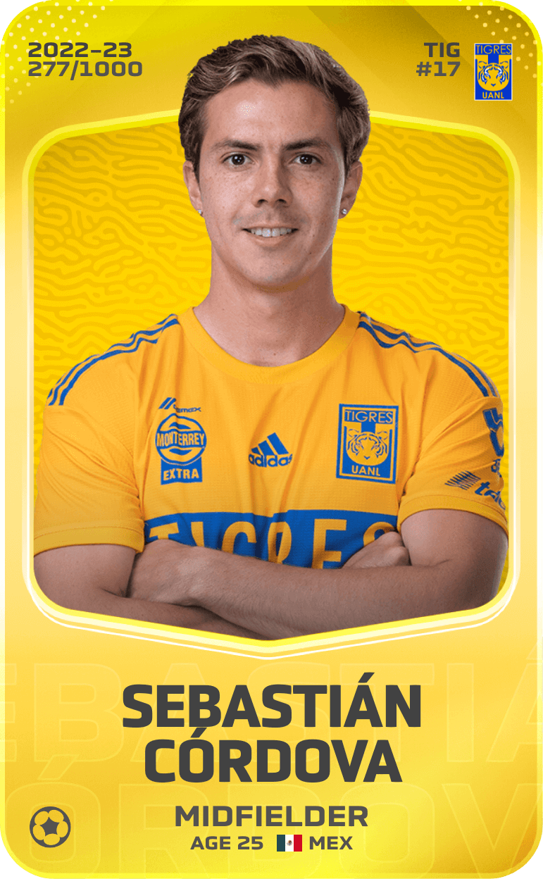Sebastián Córdova 2022-23 • Limited 277/1000