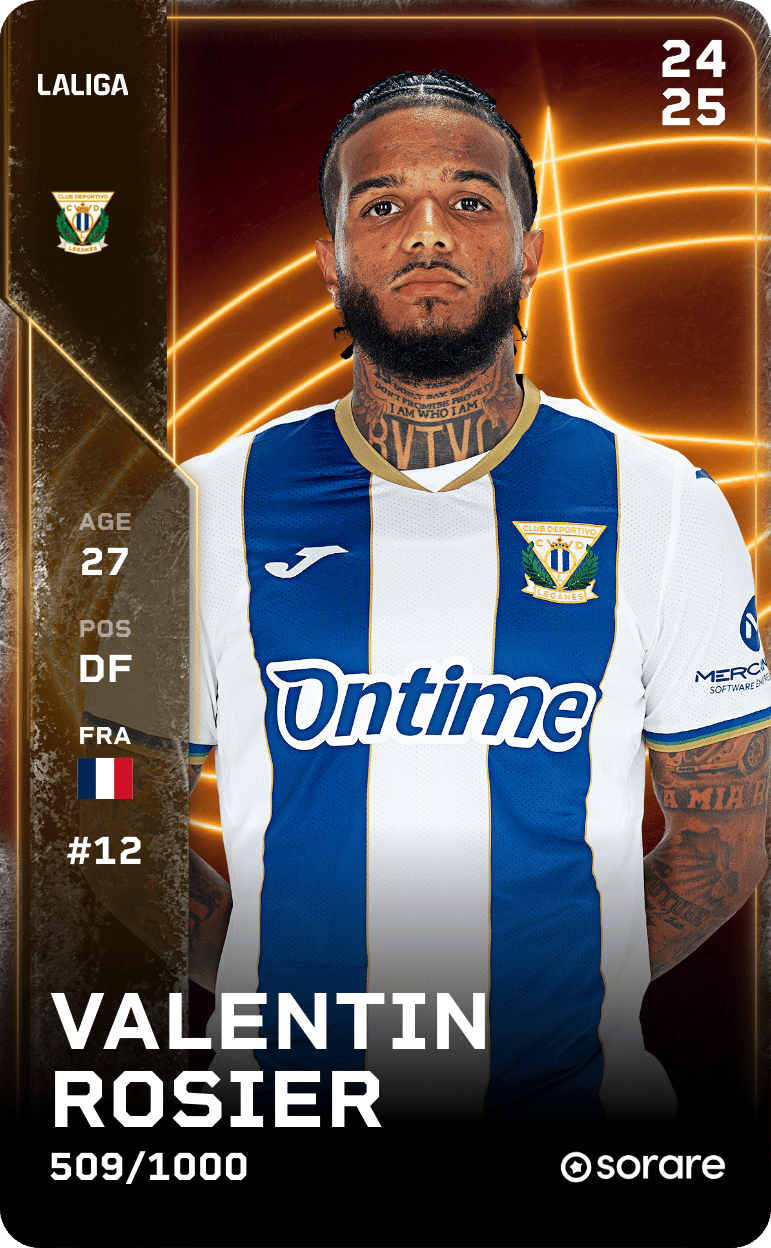 Valentin Rosier 2024-25 • Limited 509/1000