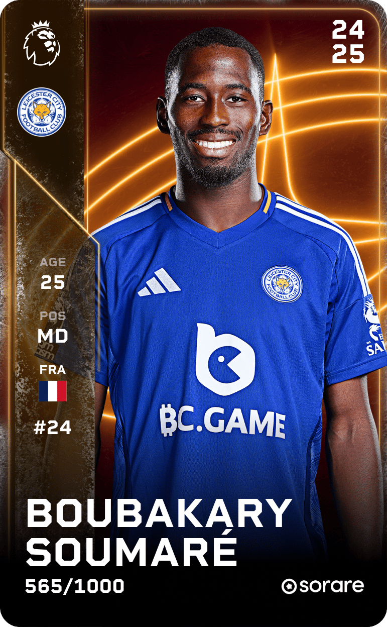 Boubakary Soumaré 2024-25 • Limited 565/1000