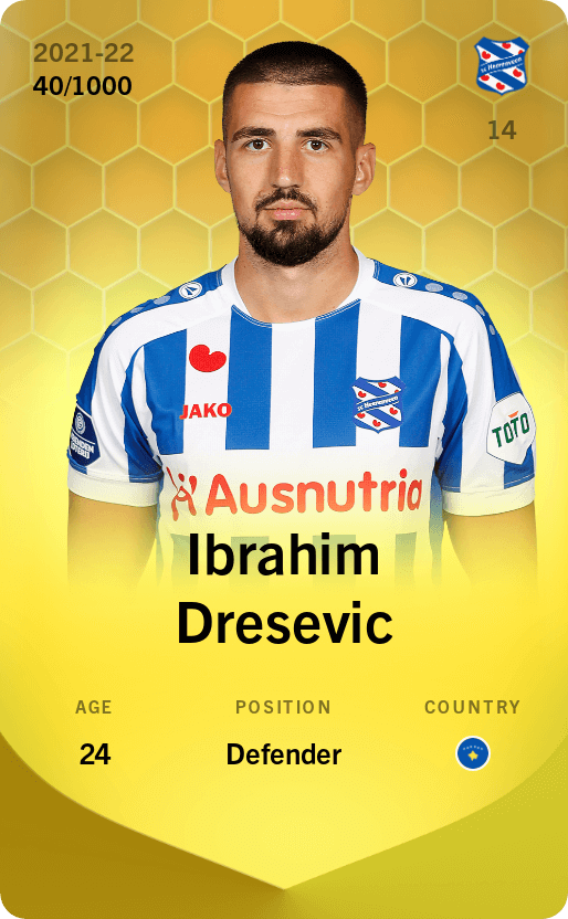 Ibrahim Dresevic 2021-22 • Limited 40/1000