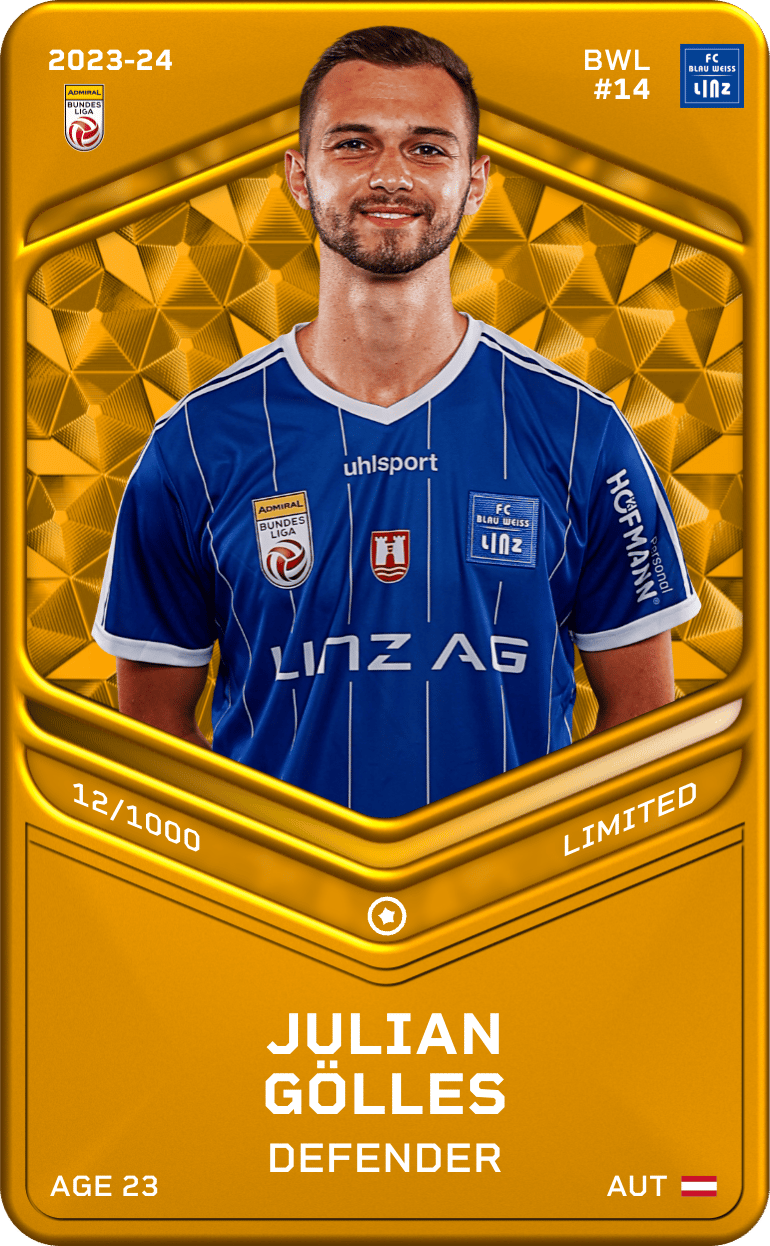 Julian Gölles 2023-24 • Limited 12/1000