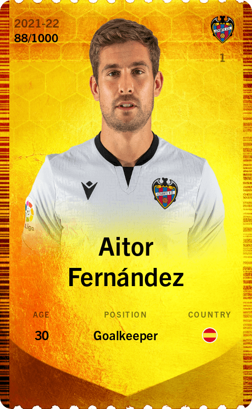 Aitor Fernández 2021-22 • Limited 88/1000