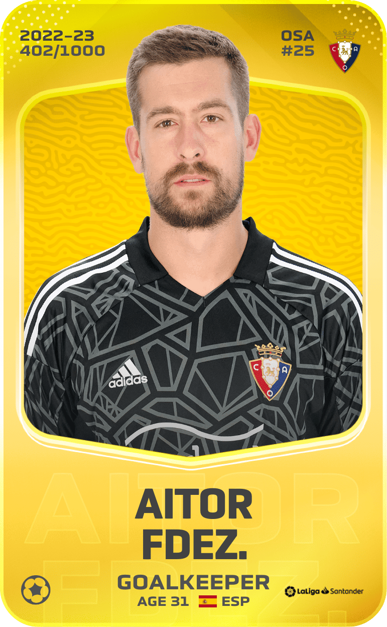 AITOR FDEZ. 2022-23 • Limited 402/1000