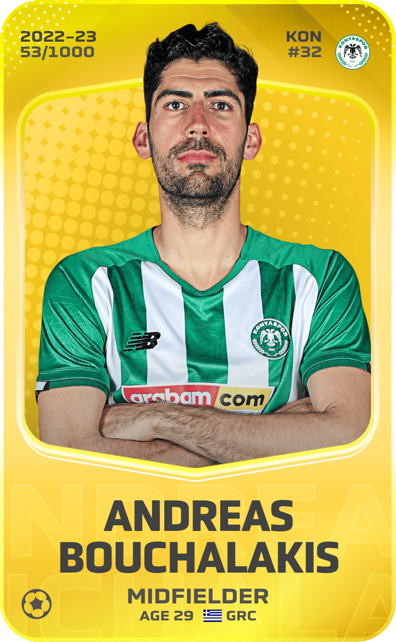Andreas Bouchalakis 2022-23 • Limited 53/1000