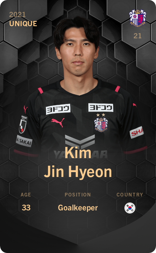 Sorare - Sorare Official - Kim Jin Hyeon 2021-22 • Unique - NFT # 75246940858133352835432918725777154009195769289841546998148618793796568429460