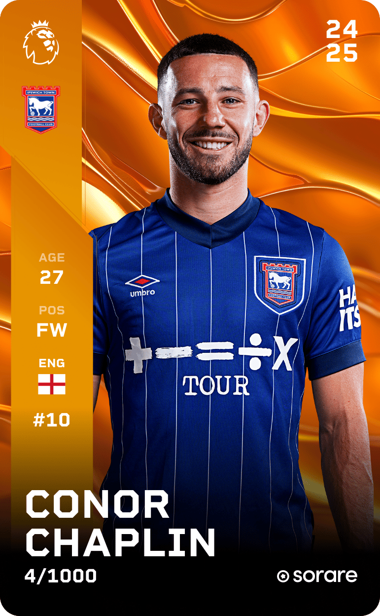 Conor Chaplin 2024-25 • Limited 4/1000