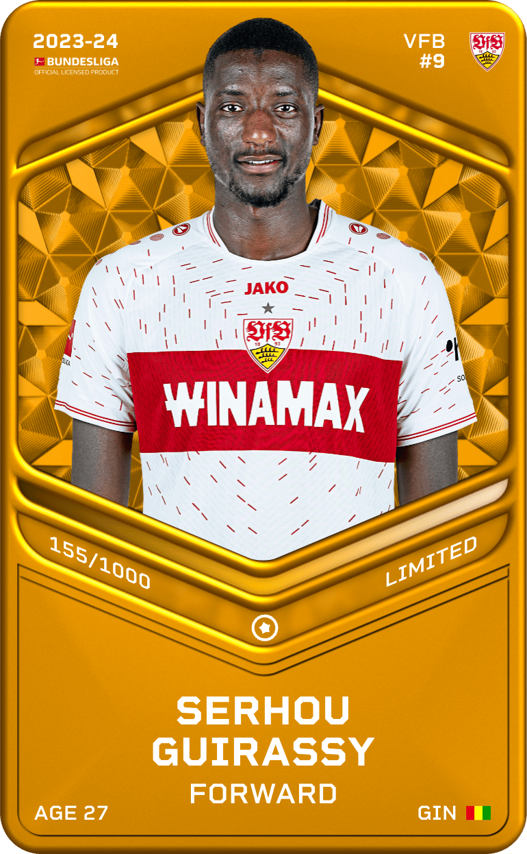 Serhou Guirassy 2023-24 • Limited 155/1000