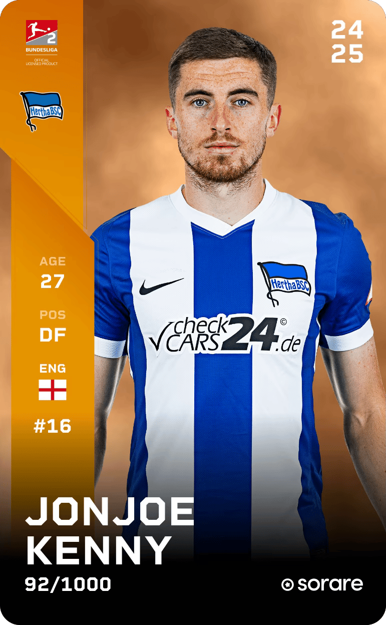 Jonjoe Kenny 2024-25 • Limited 92/1000