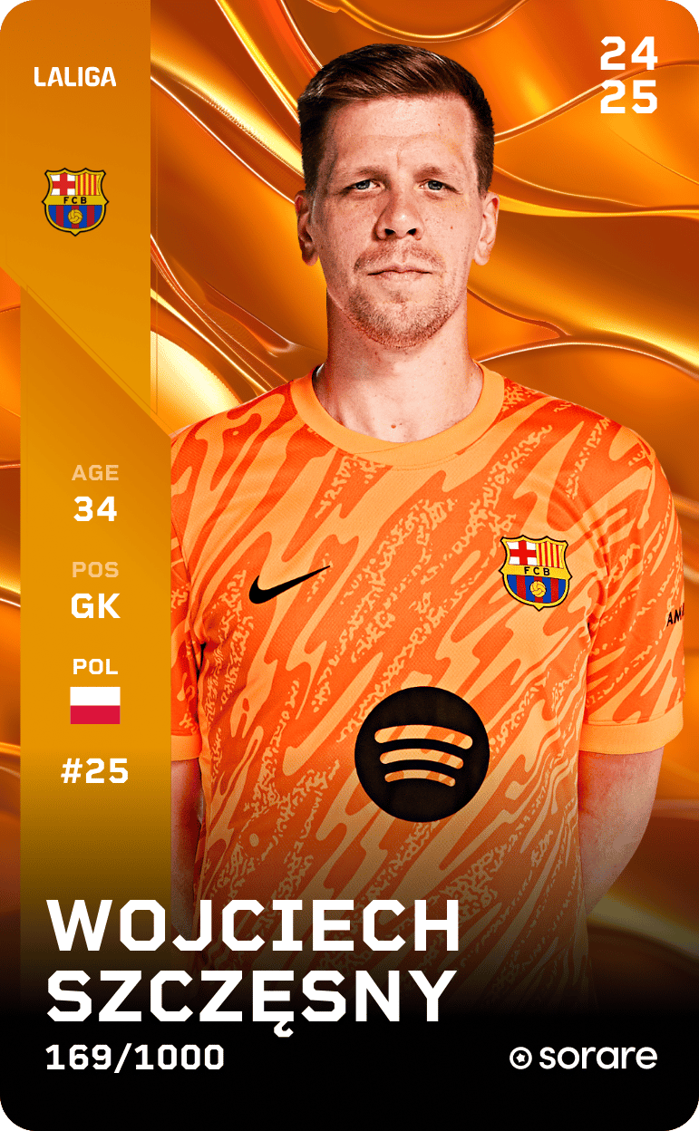 Wojciech Szczęsny 2024-25 • Limited 169/1000