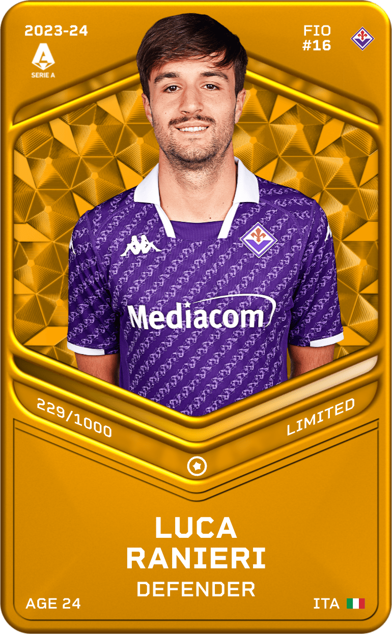 Luca Ranieri 2023-24 • Limited 229/1000