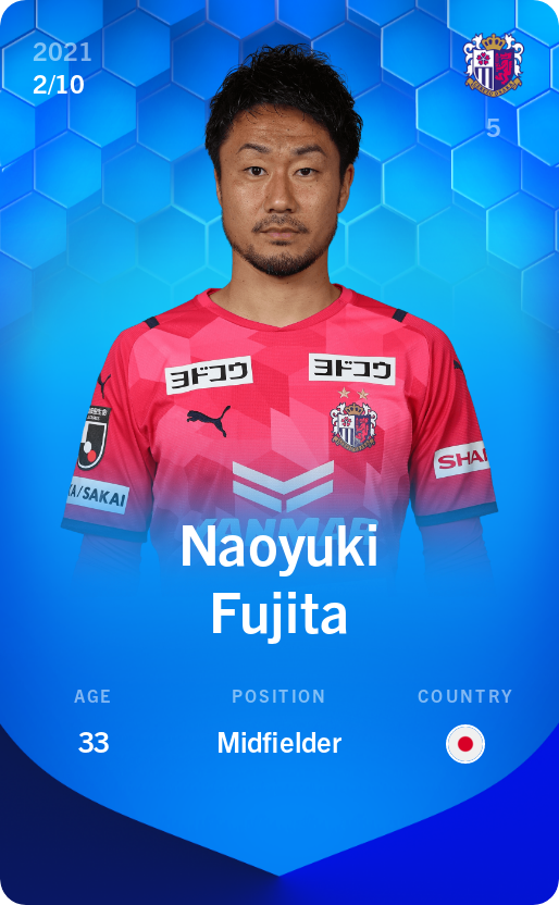 Sorare - Sorare Official - Naoyuki Fujita 2021-22 • Super Rare 2/10 - NFT # 26193149435522077416086228514815662896220417262682723311806614220199284136833