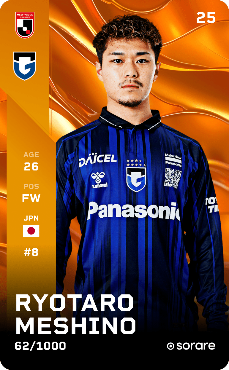 Ryotaro Meshino 2025-26 • Limited 62/1000