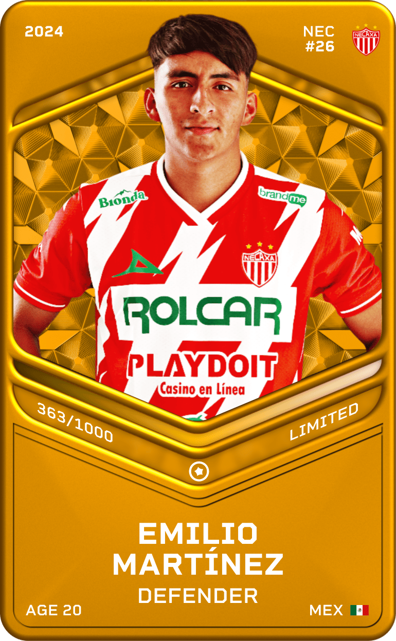 Emilio Martínez 2024-25 • Limited 363/1000