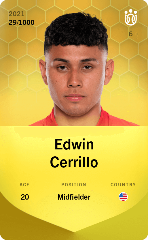 Edwin Cerrillo 2021-22 • Limited 29/1000