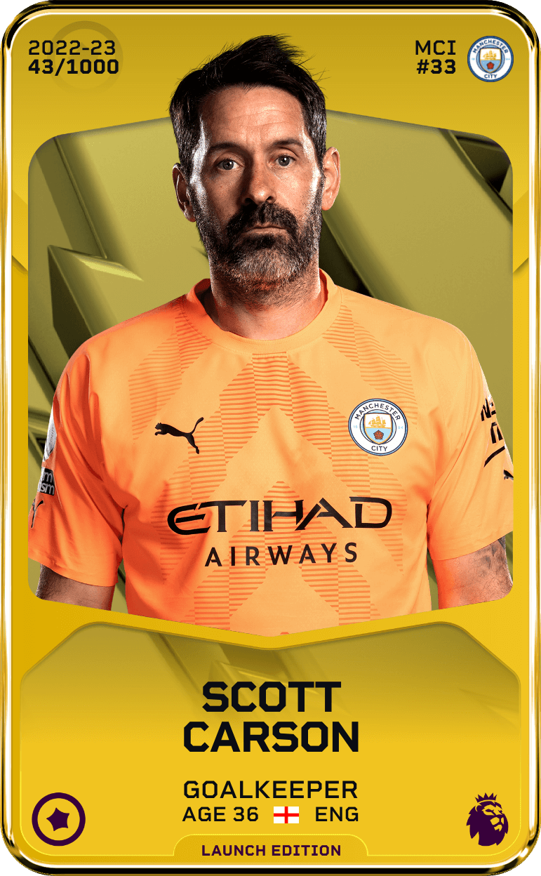 Scott Carson 2022-23 • Limited 43/1000