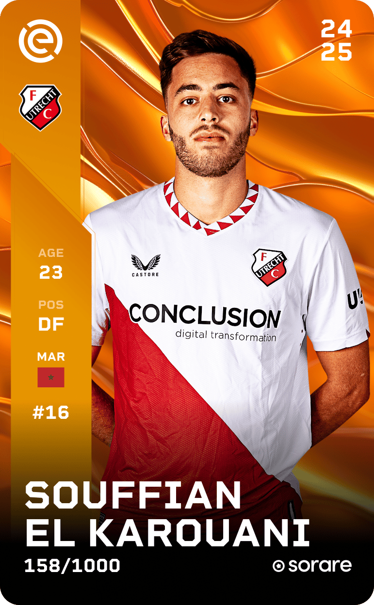 Souffian El Karouani 2024-25 • Limited 158/1000