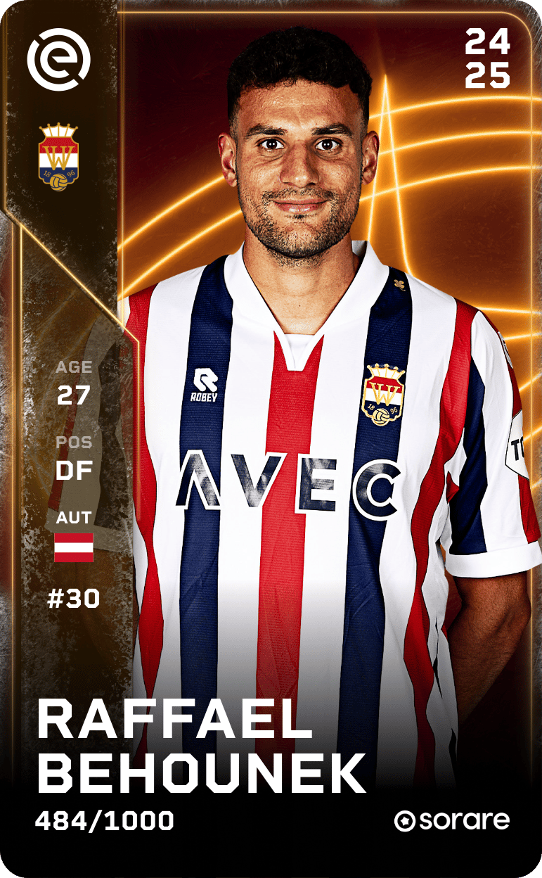 Raffael Behounek 2024-25 • Limited 484/1000