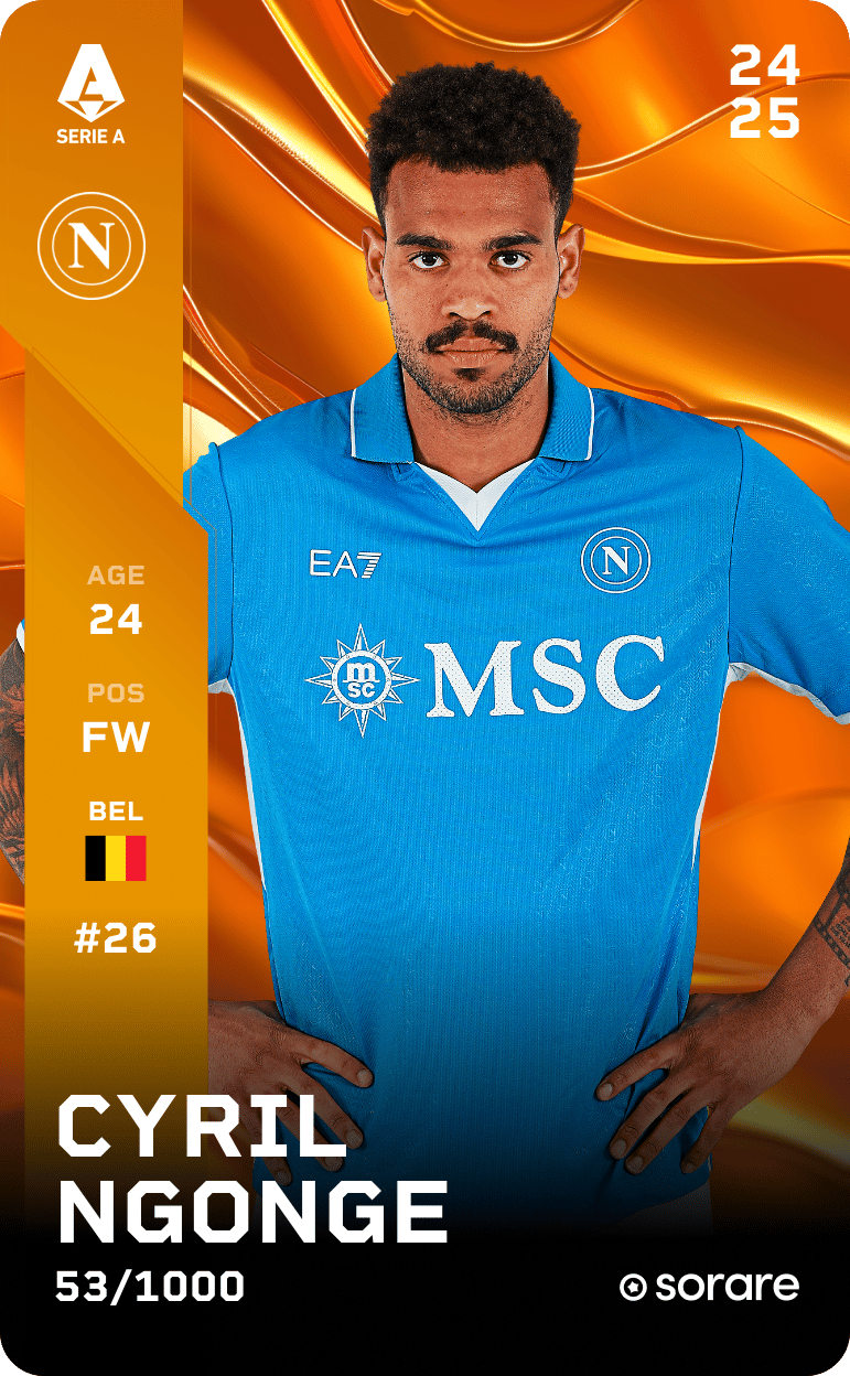 Cyril Ngonge 2024-25 • Limited 53/1000