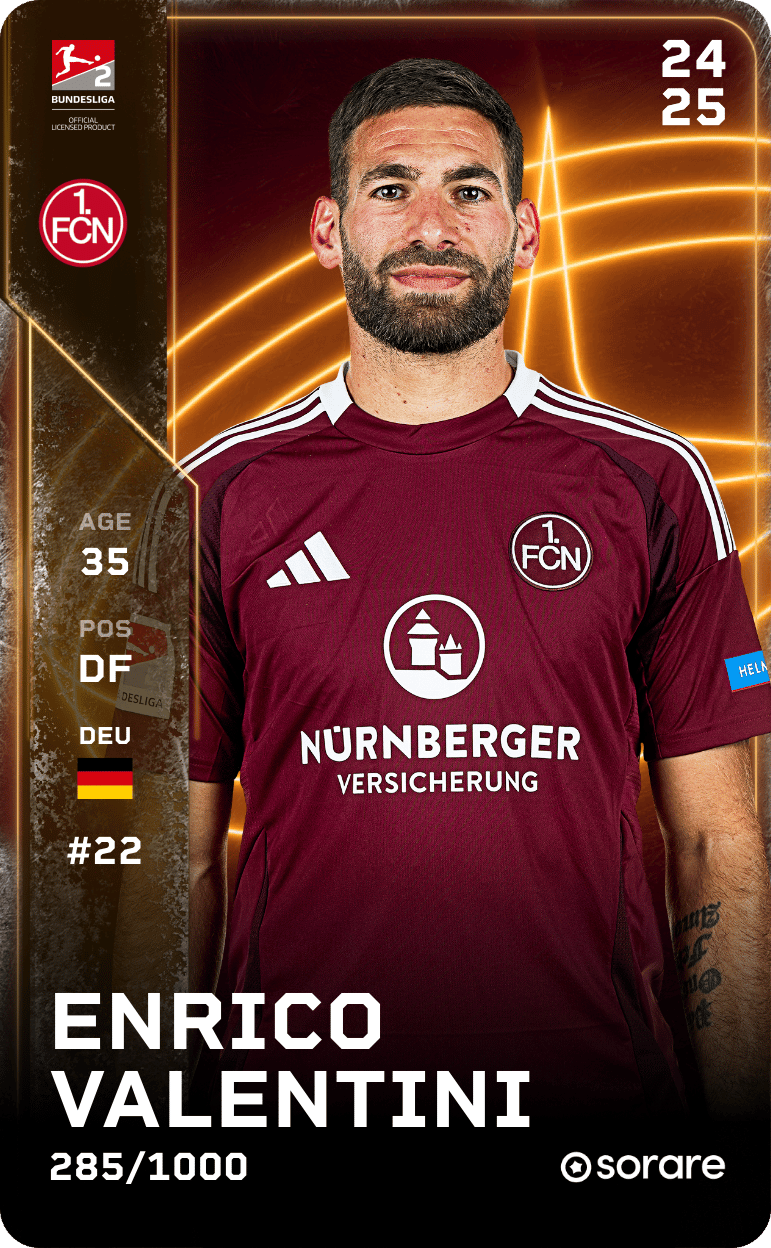 Enrico Valentini 2024-25 • Limited 285/1000