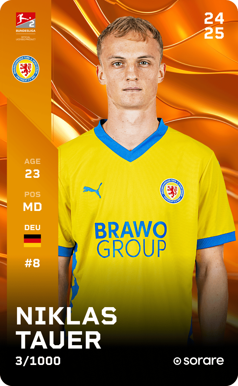 Niklas Tauer 2024-25 • Limited 3/1000