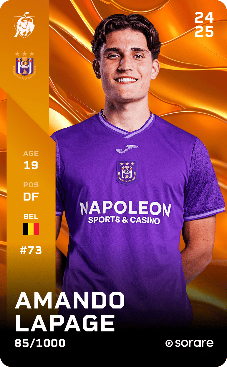 Amando Lapage 2024-25 • Limited 85/1000