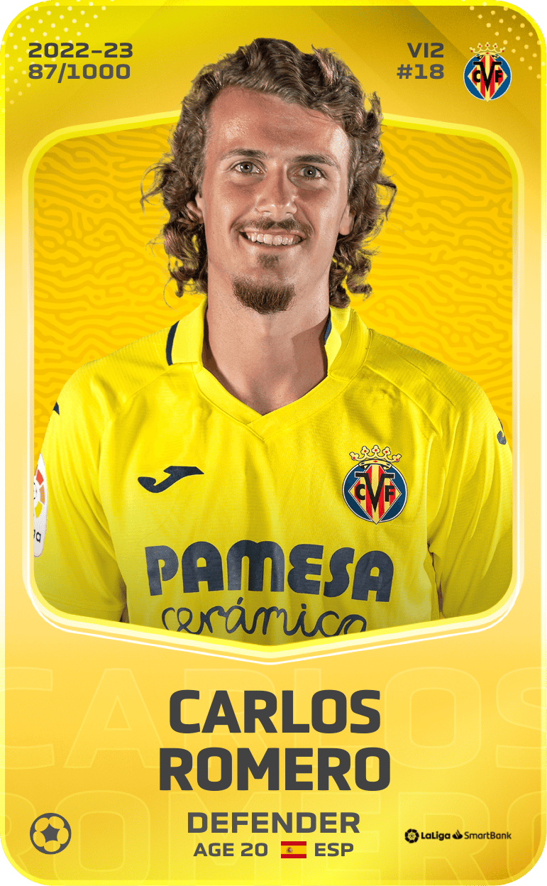 Carlos Romero 2022-23 • Limited 87/1000