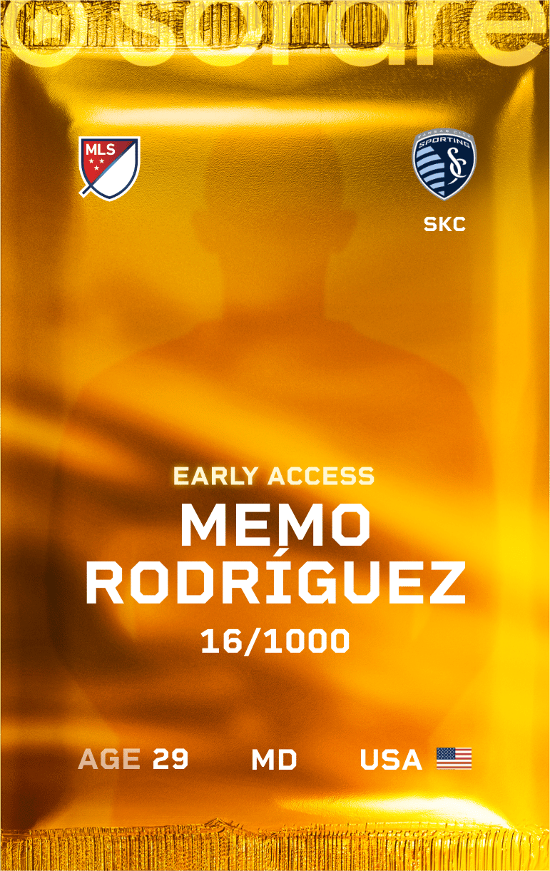 Memo Rodríguez 2025-26 • Limited 16/1000