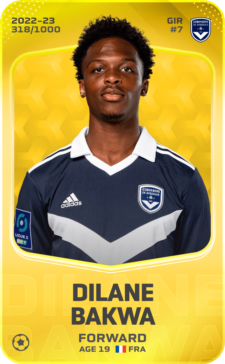 Dilane Bakwa 2022-23 • Limited 318/1000