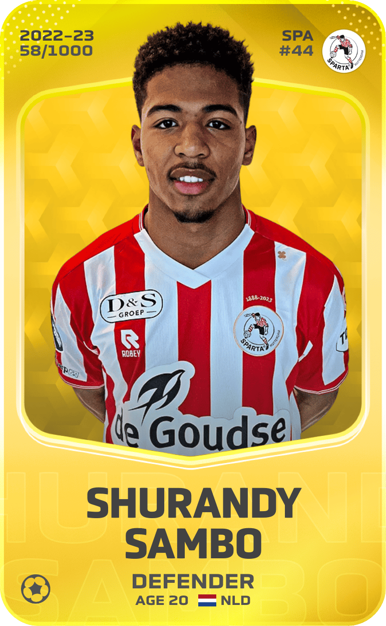 Shurandy Sambo 2022-23 • Limited 58/1000