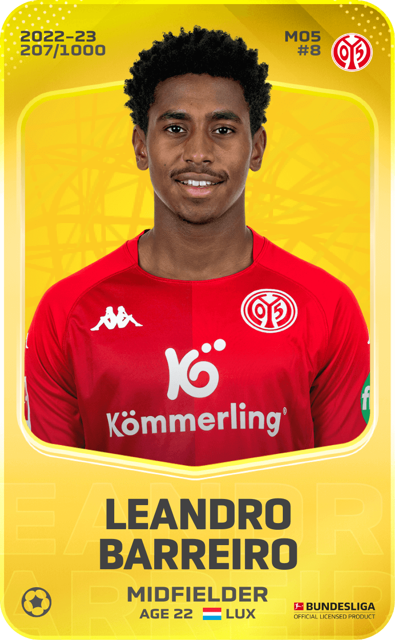 Leandro Barreiro 2022-23 • Limited 207/1000