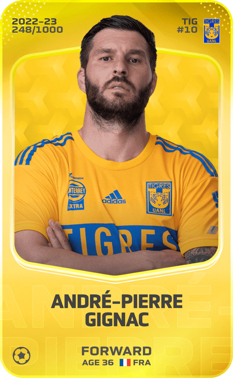 André-Pierre Gignac 2022-23 • Limited 248/1000
