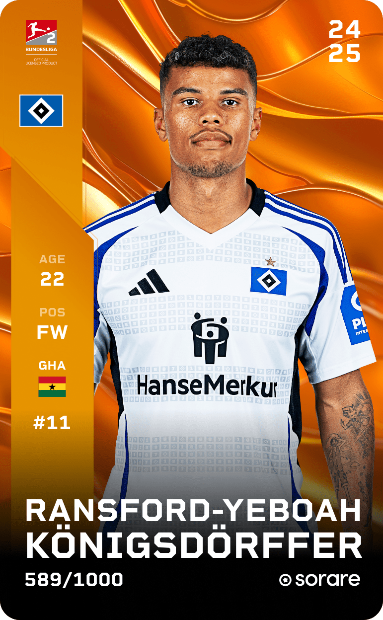 Ransford-Yeboah Königsdörffer 2024-25 • Limited 589/1000