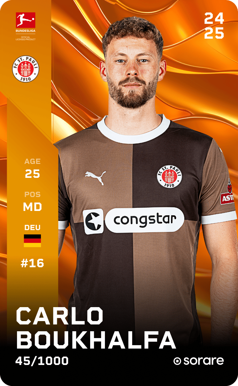 Carlo Boukhalfa 2024-25 • Limited 45/1000