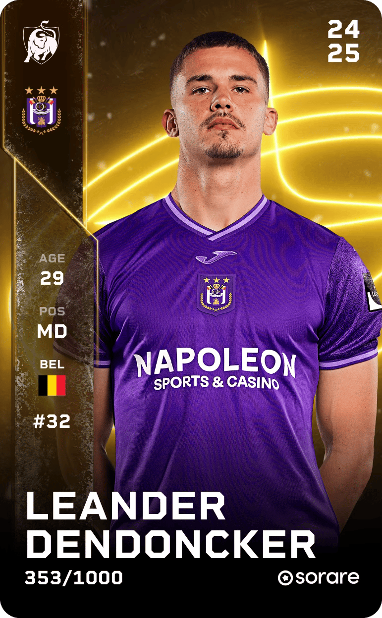 Leander Dendoncker 2024-25 • Limited 353/1000