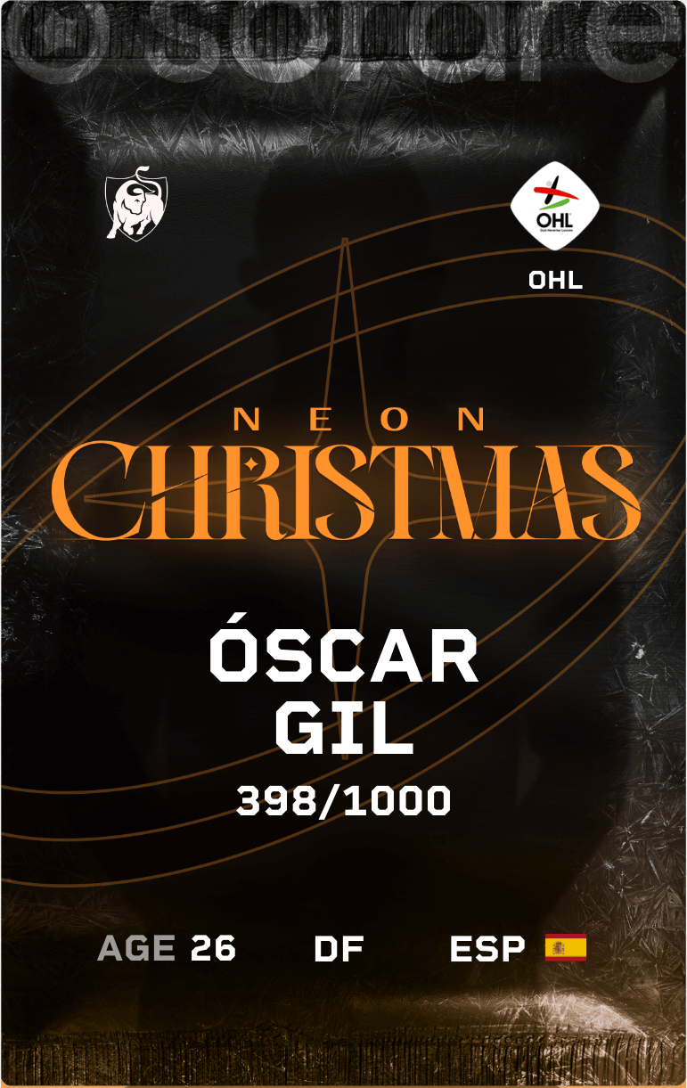 Óscar Gil 2024-25 • Limited 398/1000