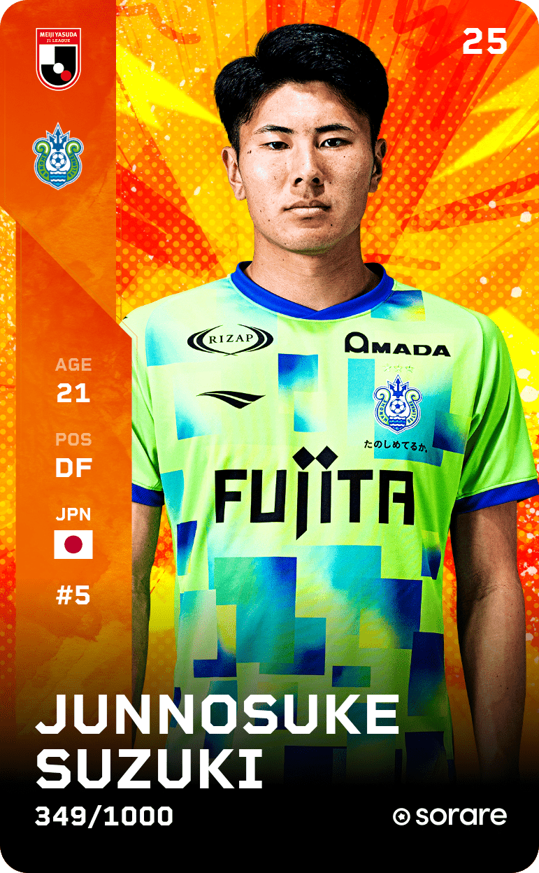 Junnosuke Suzuki 2025-26 • Limited 349/1000